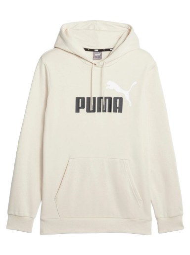 Mikina Puma ESS+ 2 Col Big Logo Hoodie Béžová | 586764-87