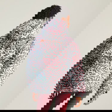 Prešívaná bunda adidas Performance Stella McCartney x TrueNature Printed Mid Length Padded Winter Rôznofarebný | IW3844, 3