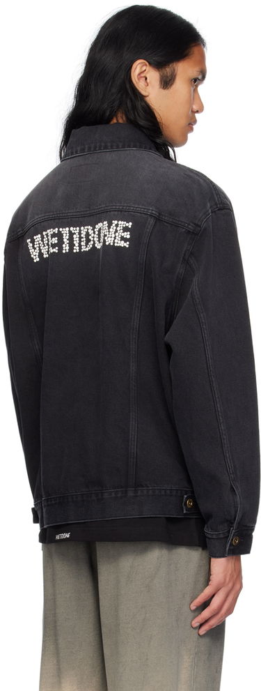 Bunda We11done Denim Jacket Čierna | WD-DJ2-24-364-U-BK, 2