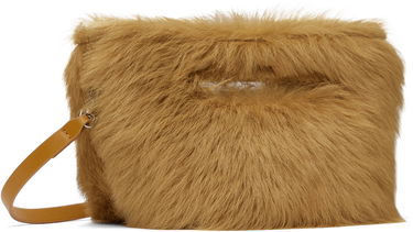 Kabelka The Attico Attico 'Via dei Giardini 15' Fur Shoulder Bag Hnedá | 250WAH00048 LBT119AA, 1