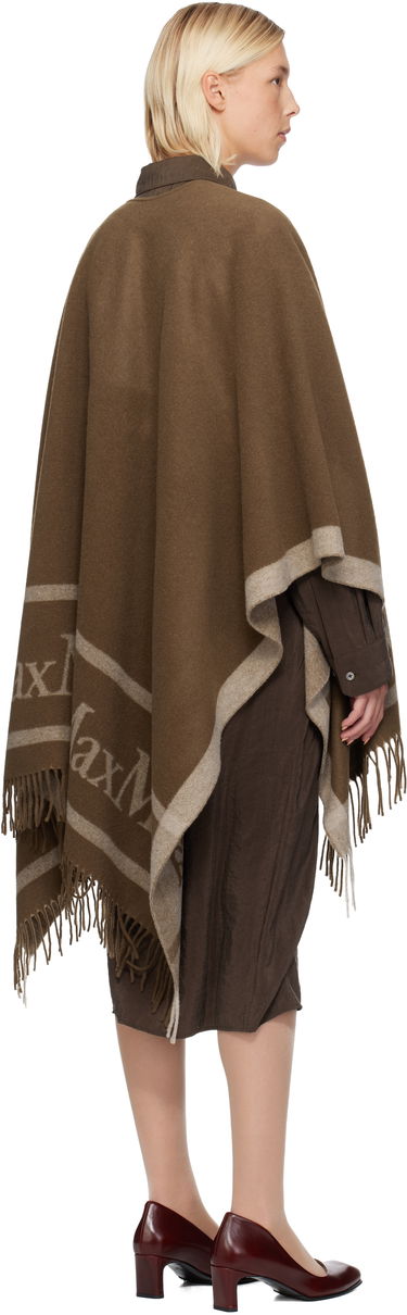 Šál Max Mara Hilde Poncho Scarf Hnedá | 2524546071600, 2