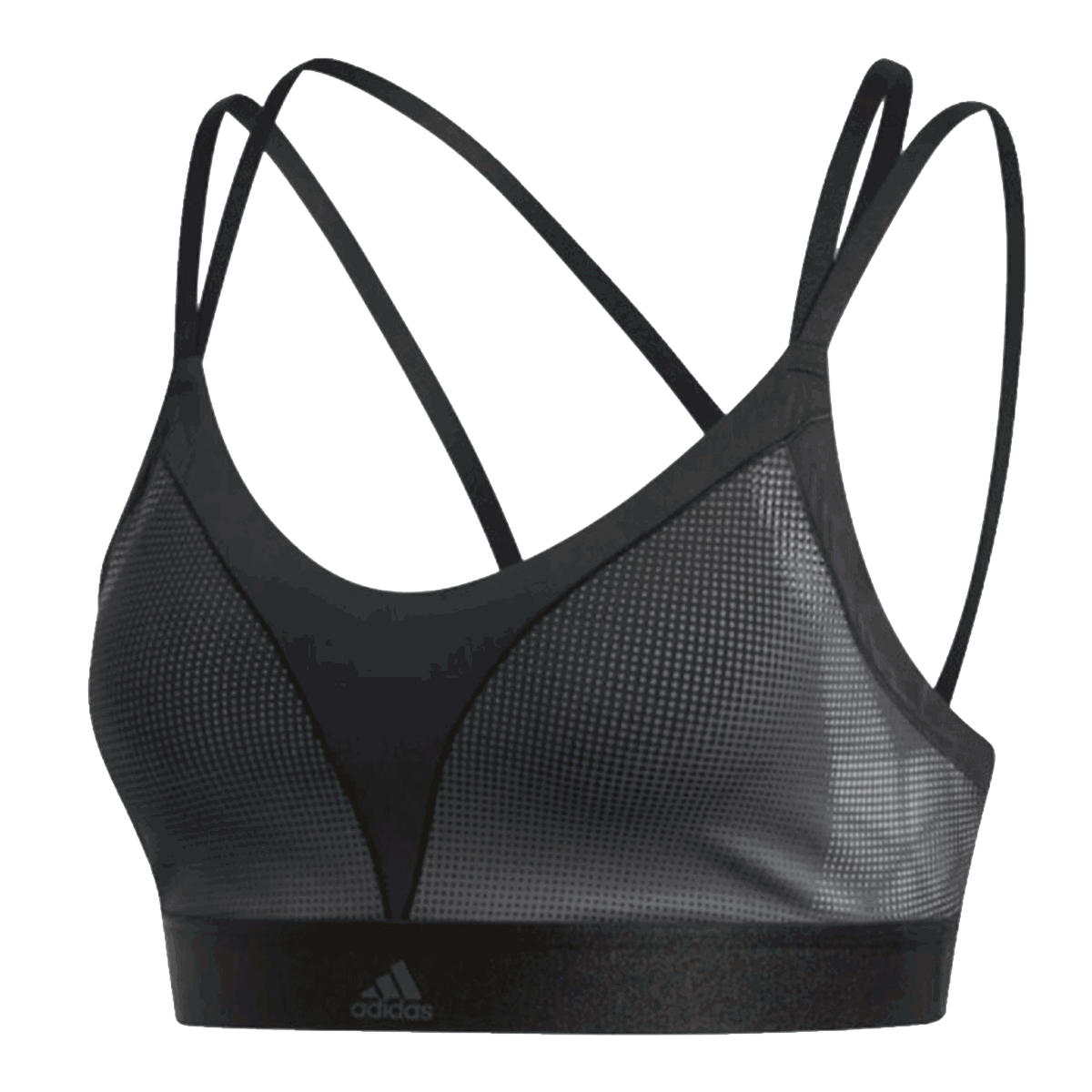 Podprsenka adidas Originals All Me Light Support Bra Čierna | EA3248, 0