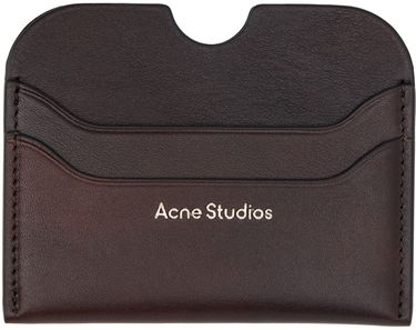 Peňaženka Acne Studios Leather Card Holder Hnedá | CG0268-, 0
