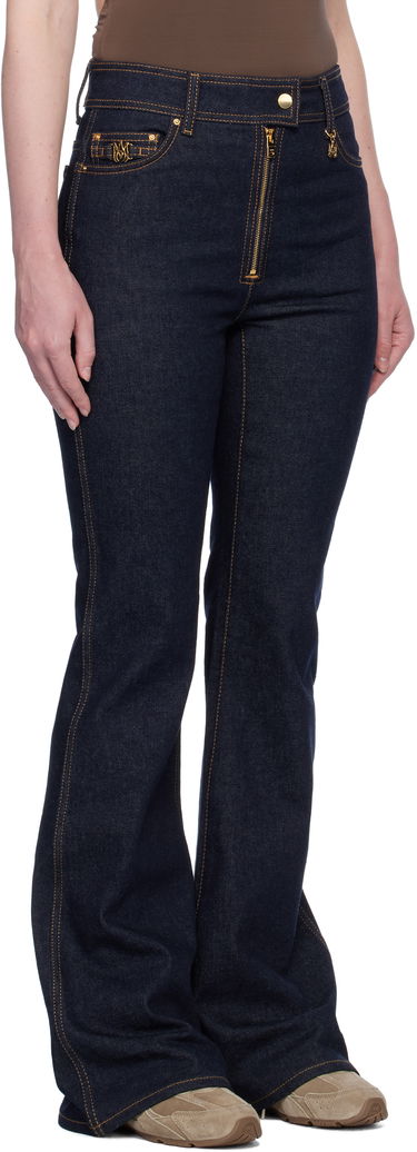 Džínsy AMIRI AMIRI Zip Up Flare Jeans Modrá | AWDNFR1016, 1
