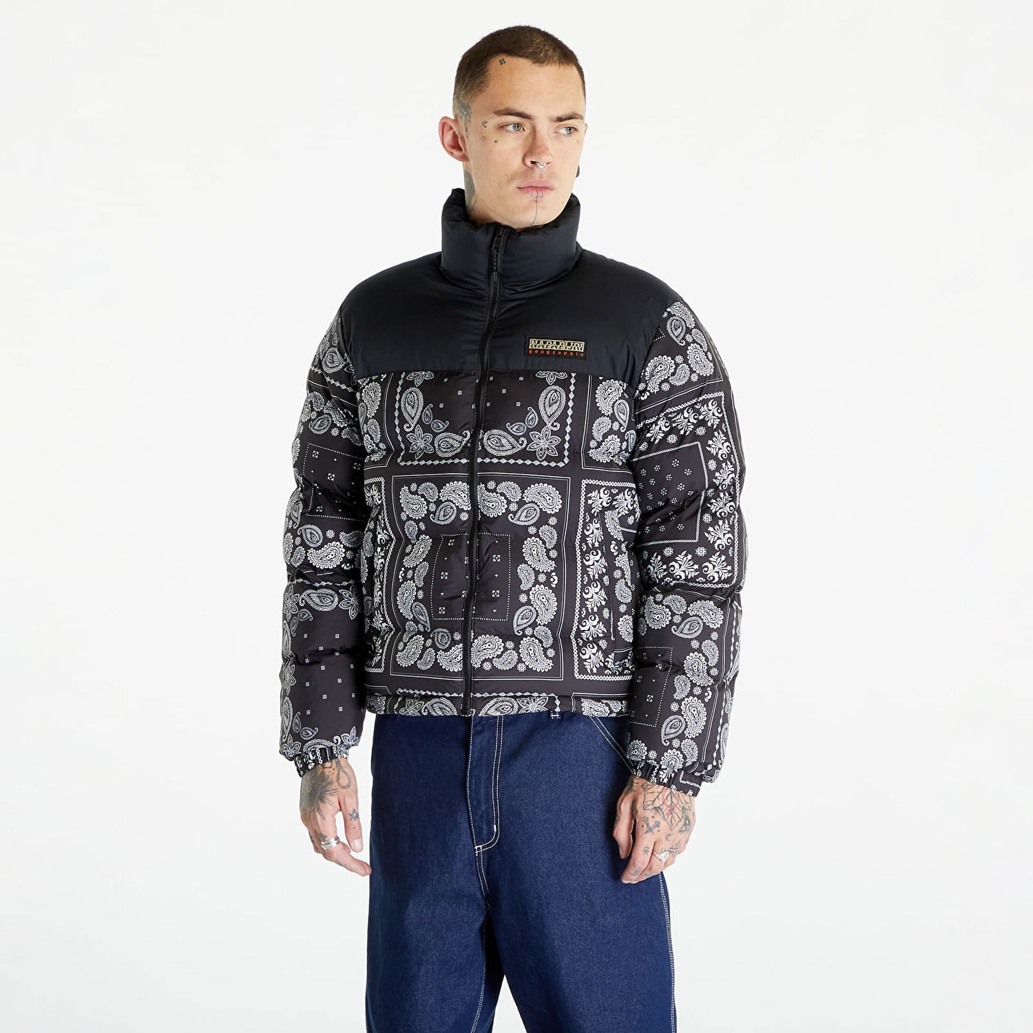Prešívaná bunda Napapijri Holiday Puffer Jacket UNISEX Black Čierna | NP0A4HEEF5P1, 0