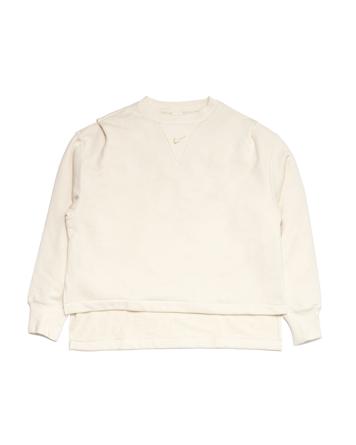 Sveter Nike French Terry Crewneck Béžová | DV7802-901, 0