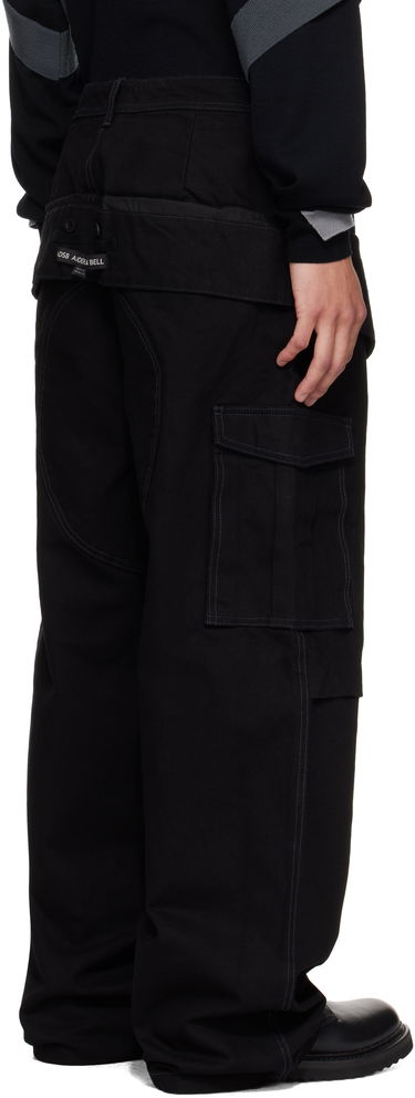 Džínsy Andersson Bell Andersson Bell Double Waist Work Wide-Leg Jeans Čierna | apa834u, 2
