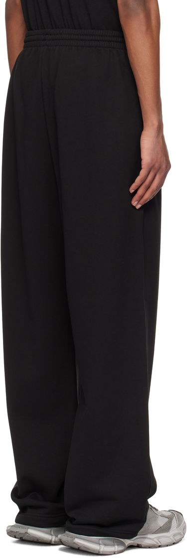 Tepláky We11done We11done Bouclé Letter Logo Sweatpants Čierna | WD-TA3-24-709-U-BK, 2