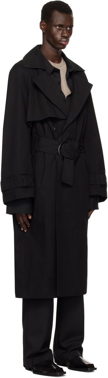 Trenčkot Entire Studios Entire Studios Goodman Trench Coat Čierna | ES2645BL, 1