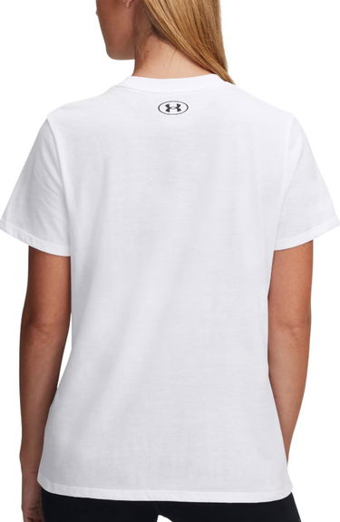 Tričko Under Armour Rival Outline Short Sleeve T-Shirt Biela | 1389719-100, 2