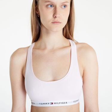 Podprsenka Tommy Hilfiger Icons Unlined Bralette Biela | UW0UW03820 TOG, 4