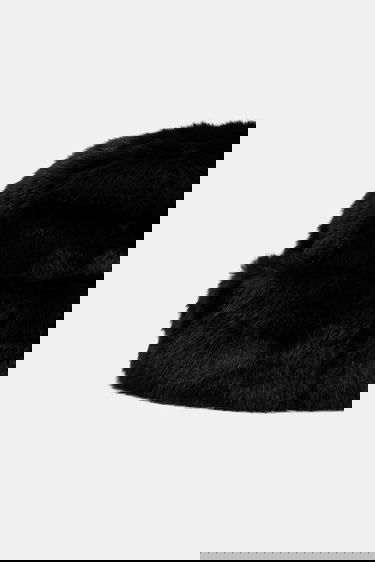 Klobúk STAND STUDIO Stand Studio Lovali Faux Fur Hat Čierna | 66562.9401, 4