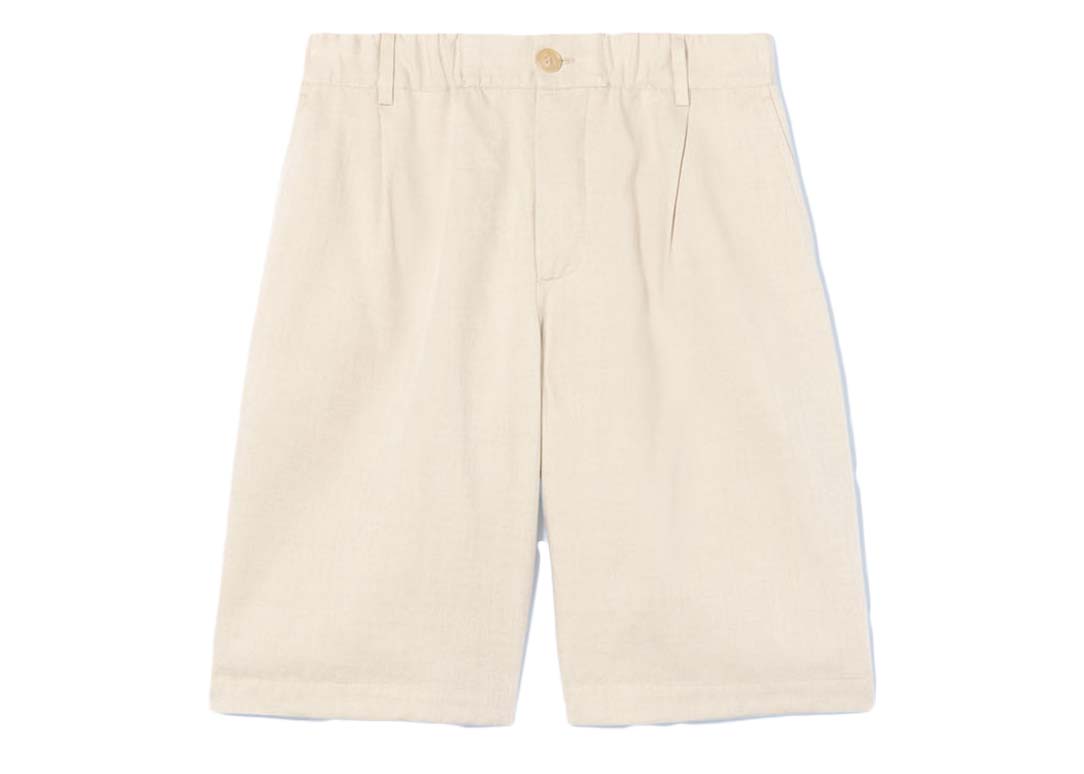 Šortky Jacquemus Le Short Gelati Pleated Béžová | 225PA009-1011 150, 0