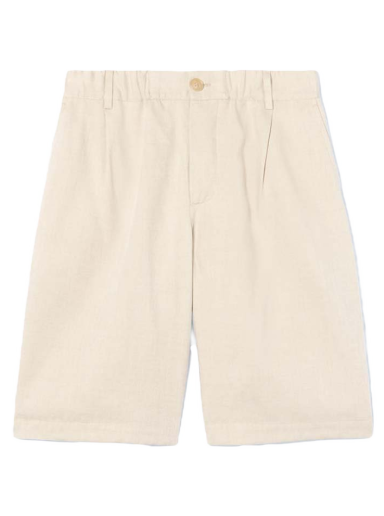 Šortky Jacquemus Le Short Gelati Pleated Béžová | 225PA009-1011 150