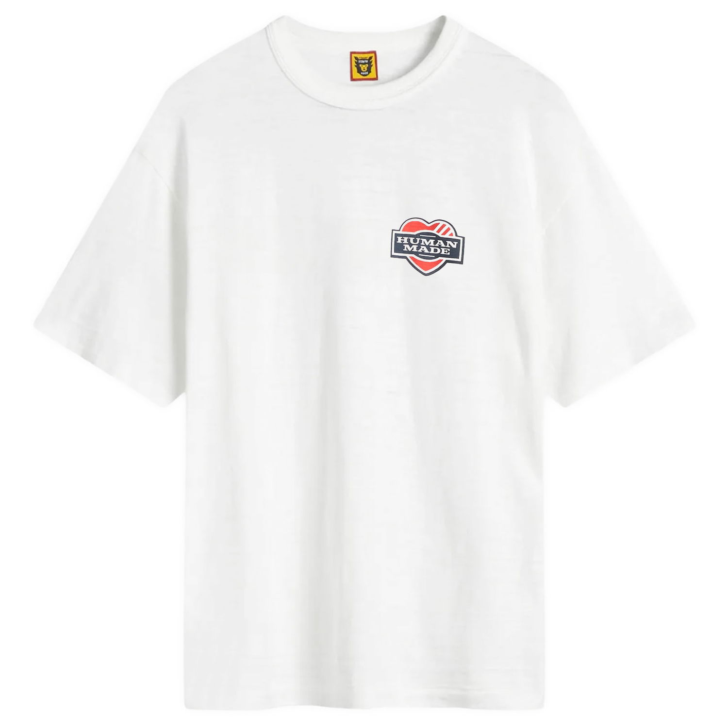 Tričko Human Made Human Made Heart Stamp T-Shirt, Size Large Biela | HM30TE012-WHT, 1