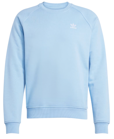 Mikina adidas Performance Trefoil Essentials Crew Sweatshirt Modrá | JW3524, 2