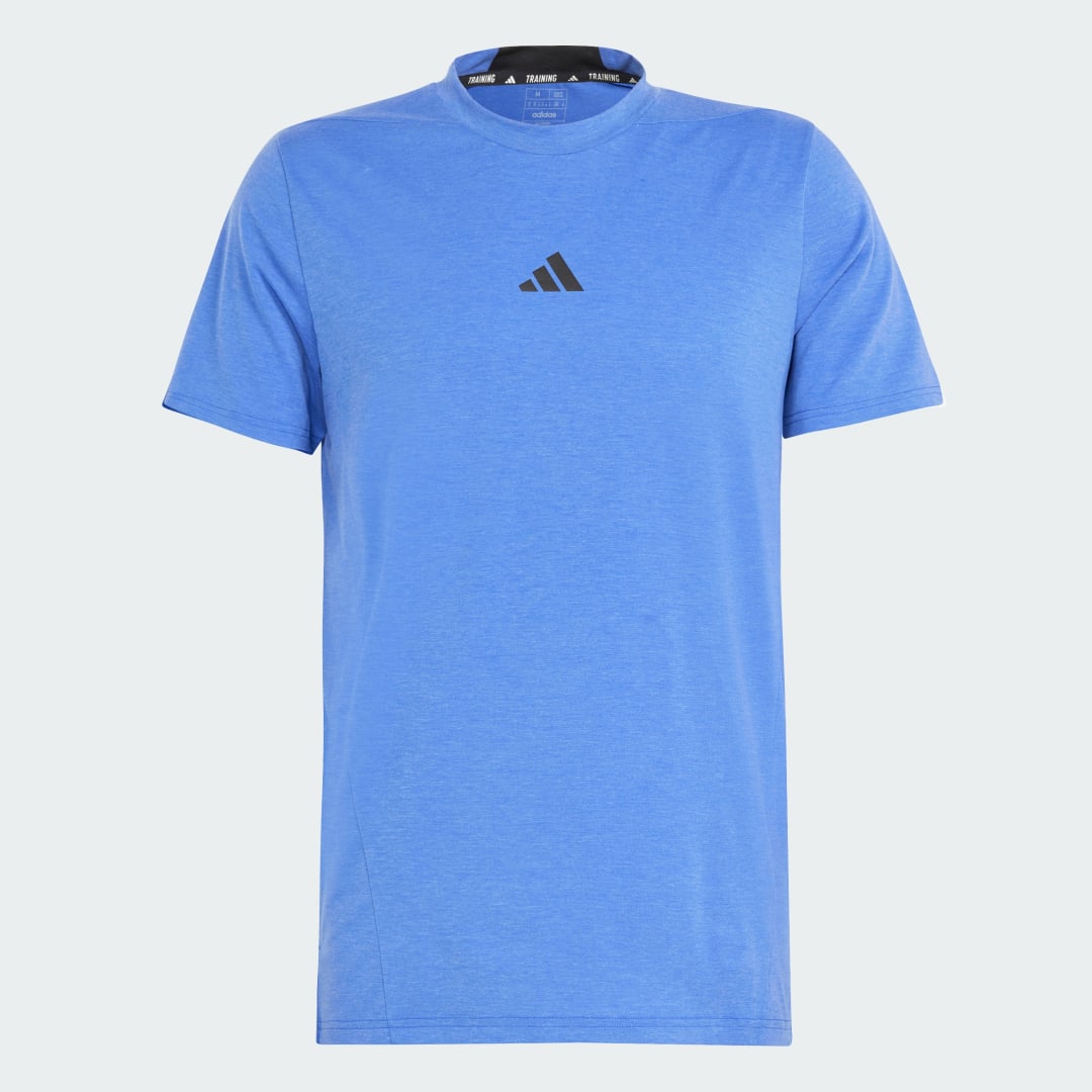 Tričko adidas Performance Designed for Training Workout T-Shirt Modrá | IS3816, 0