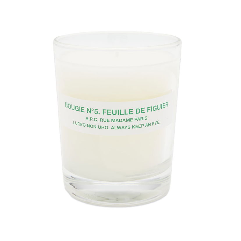 Sviečka A.P.C. Candle No.5 in Fig Leaf Biela | YBZAA-M84001-VAE