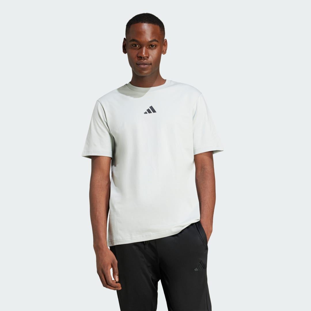 Tričko adidas Performance City Escape Space Graphic T-Shirt Zelené | JI6792, 0