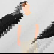 T-shirt Micro Logo Vneck Tee True Black S