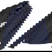 Plated Denim Work Jacket