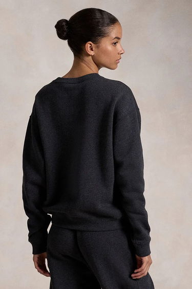 Sveter Polo by Ralph Lauren Fleece Sweatshirt Šedá | 211943006, 1