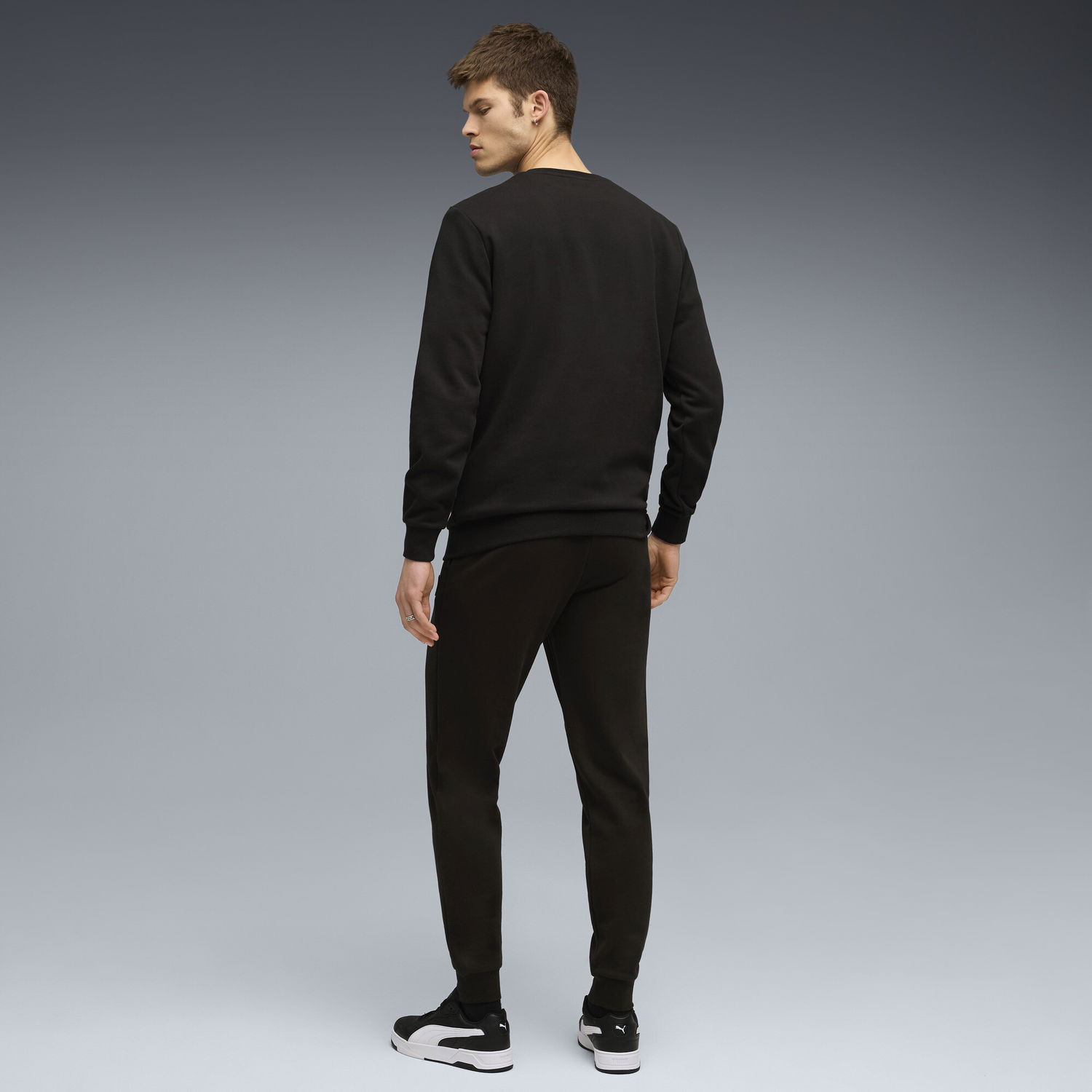Súprava Puma Essentials Elevated Men's Tracksuit Čierna | 688178_01, 1