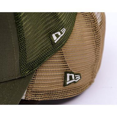 Šiltovka New Era New Era Patch Canvas 9FORTY Trucker Cap One Size (56-59 cm) Hnedá | 60603674, 5