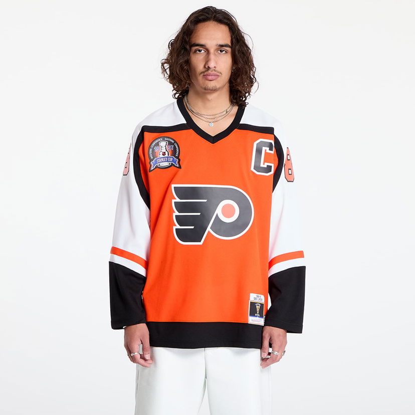 Dres Mitchell & Ness Philadelphia Flyers 88 Eric Lindros NHL Dark Jersey Orange Oranžová | RJY75583 Orange