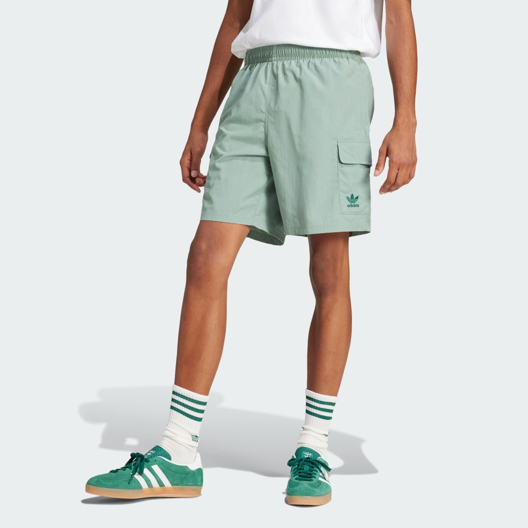 Šortky adidas Performance Essentials Woven Cargo Shorts Zelené | JP4786, 0