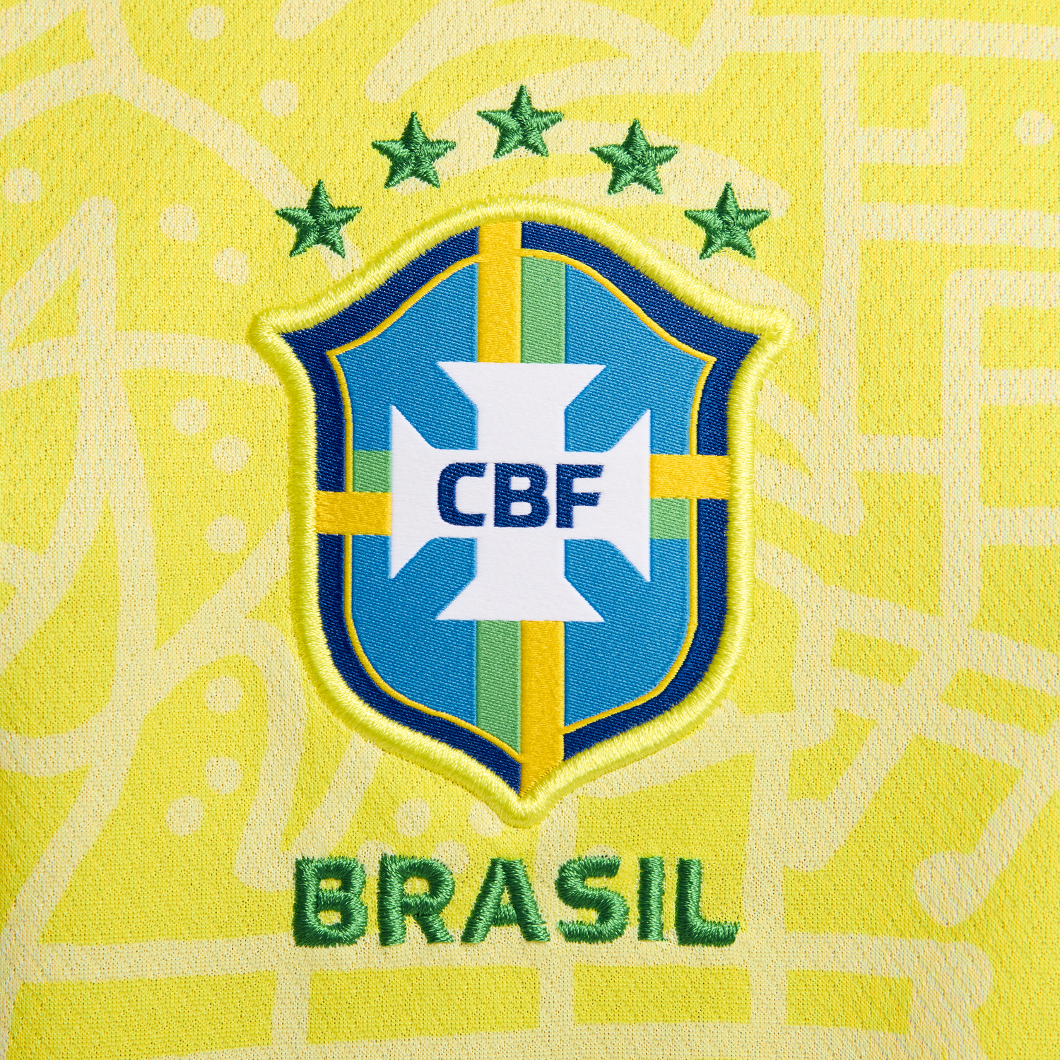 Dres Nike Dri-FIT Replica Brazil 2024/25 Stadium Žltá | FJ4334-706, 1