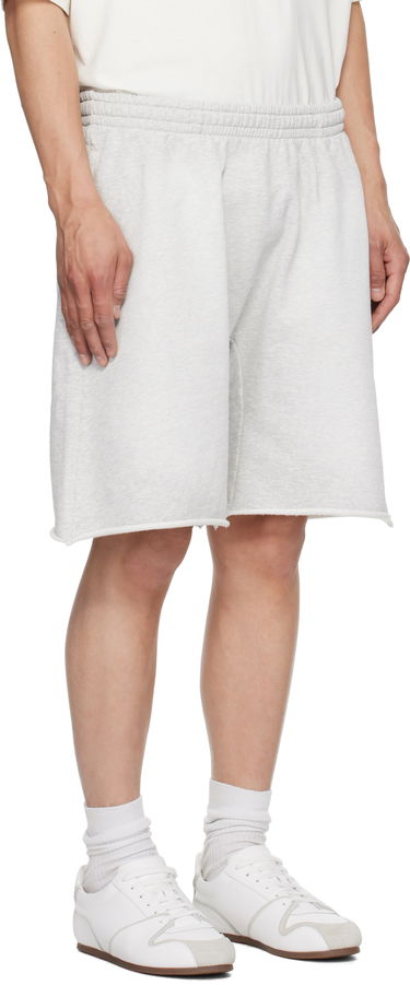Šortky Alexander Wang Alexander Wang Oversized Cotton Terry Sweat Shorts Šedá | UCC2254118, 1