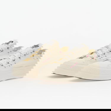Tenisky a topánky Converse Chuck Taylor All Star Lift Floral Embroidery Low Top Béžová | A15008C, 4