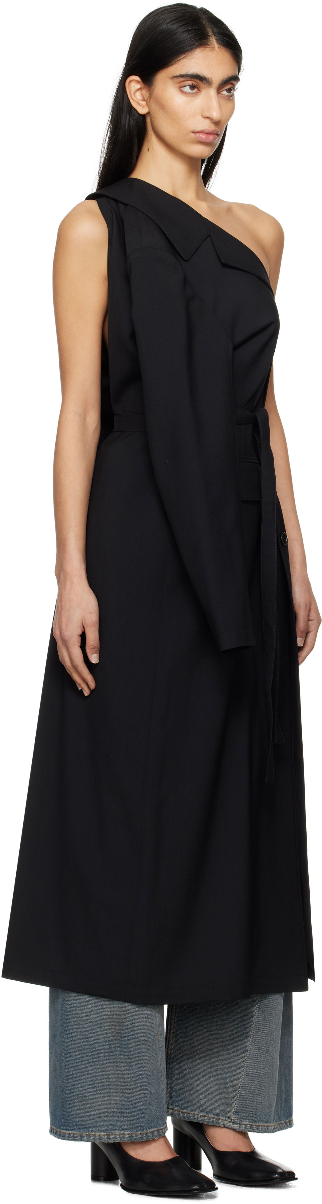 Šaty Maison Margiela MM6 Maison Margiela Dual Wear Tailoring Dress Čierna | S52AA0187 M35080, 1