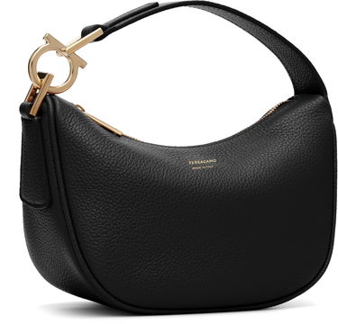 Taška cez rameno FERRAGAMO Salvatore Ferragamo North-South XS Shoulder Bag Čierna | 785984, 1