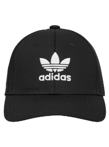 Klobúk adidas Originals Trefoil Baseball Cap Black Čierna | EC3603 001