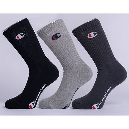 Ponožky Champion 3pk Crew Socks Rôznofarebný | U24558-ES509, 0