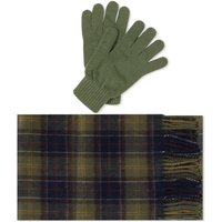 Šál Barbour Tartan Scarf & Glove Gift Set Rôznofarebný | MGS0018TN11, 1