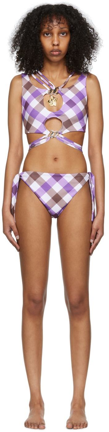 Plavky Chopova Lowena Exclusive White Alley Bikini Swimsuit Fialová | 9117-9118, 0