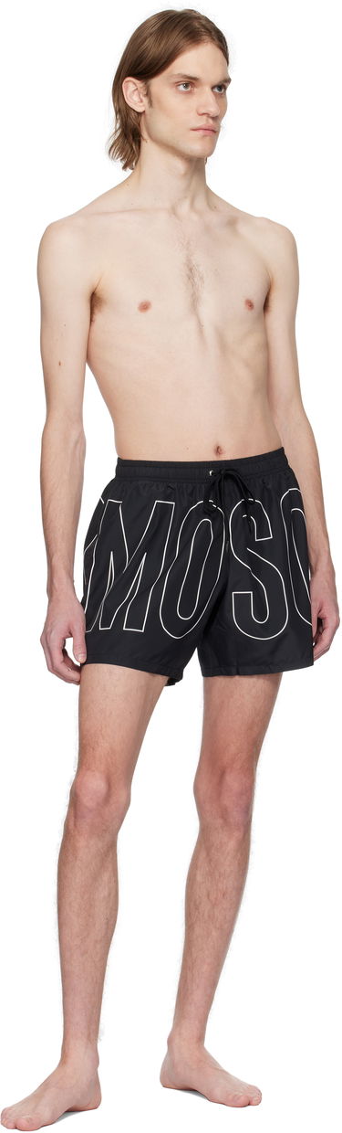 Plavky Moschino Moschino Logo Swim Shorts Čierna | V3A4224 9301 1555, 3