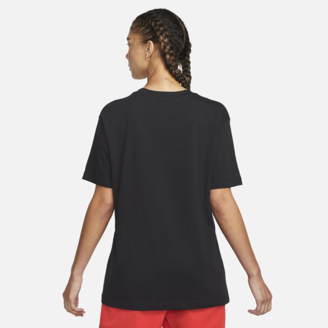 Tričko Nike Liverpool F.C. Swoosh  Football T-Shirt Čierna | DM8645-010, 1
