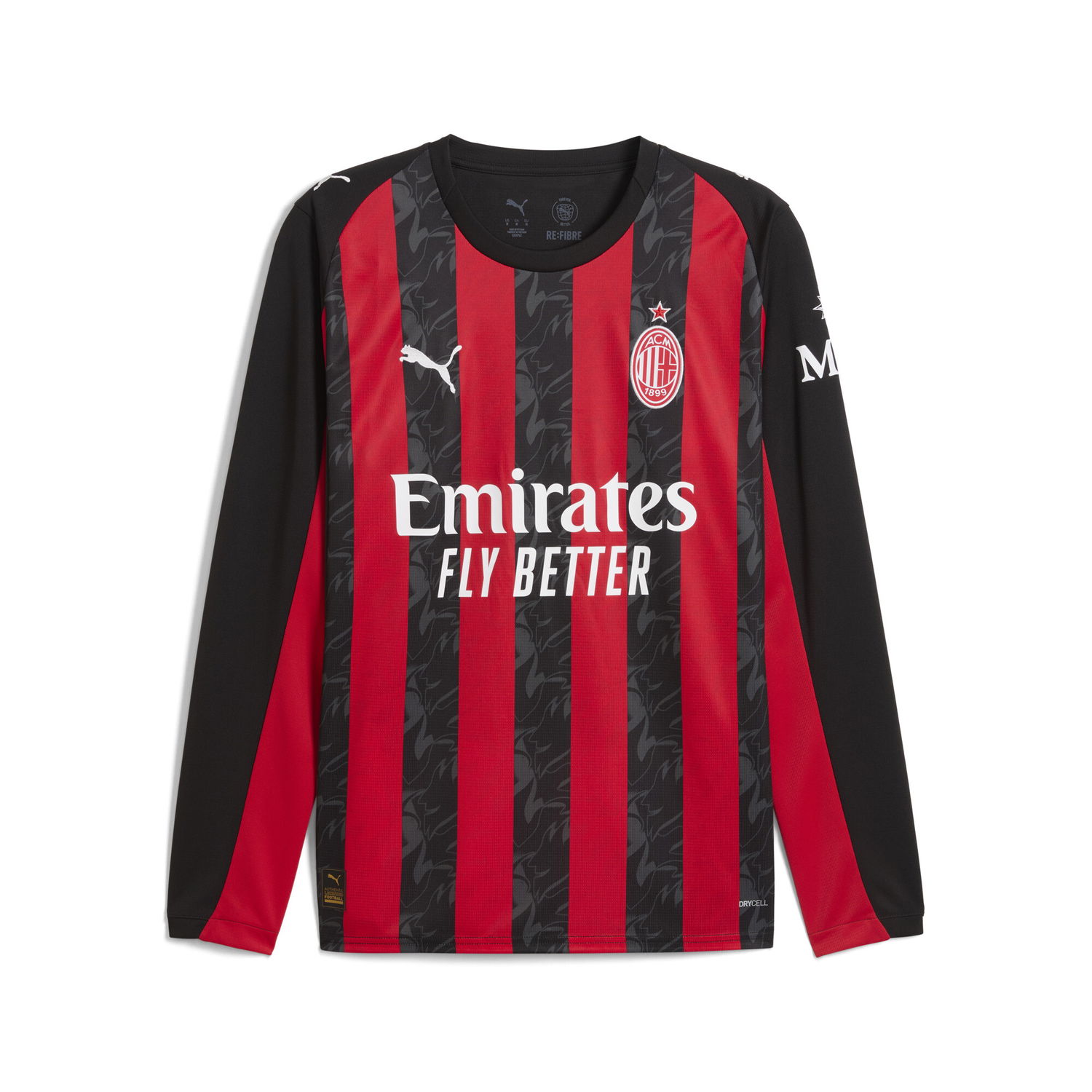 Dres Puma AC Milan 25/26 Long Sleeve Jersey Červená | 779963_01, 0