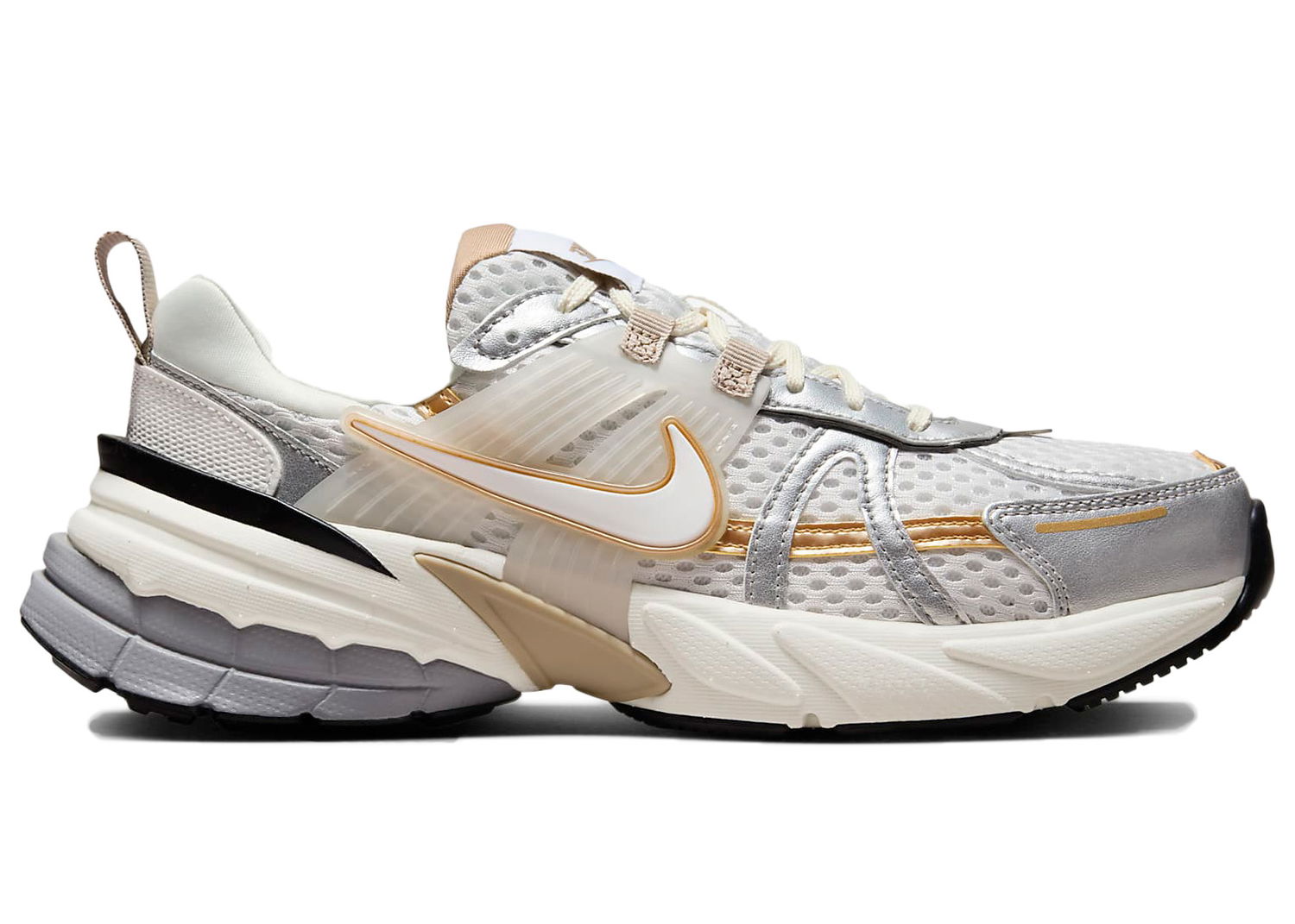 Tenisky a topánky Nike V2K Run Khaki Metallic Silver (Women's) Zelené | HJ7245-100, 0