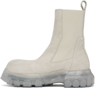 Tenisky a topánky Rick Owens Rick Owens Hollywood Beatle Bozo Tractor Chelsea Boots Biela | RU01E5881 LVS0, 2
