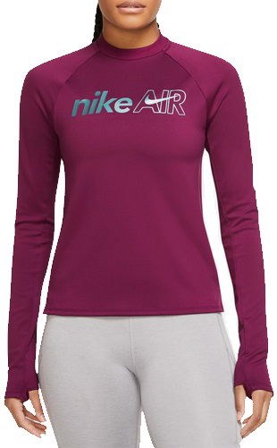 Tričko Nike Nike Air Women's Long Sleeve Running Top Fialová | dm7545-610, 0