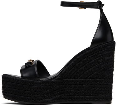 Tenisky a topánky Versace Medusa '95 Leather Wedge Sandals Čierna | 1014100_DVT2P, 2