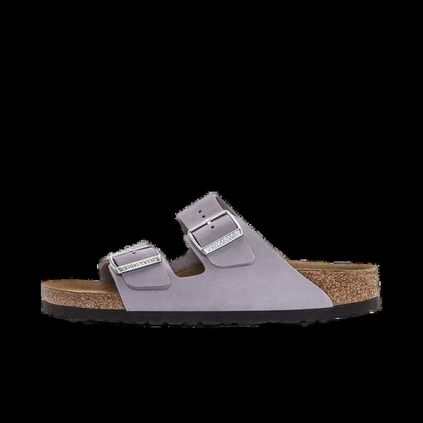 Tenisky a topánky Birkenstock Arizona Softbed Nubuck Leather Purple Fog (Women's) Fialová | 1024241