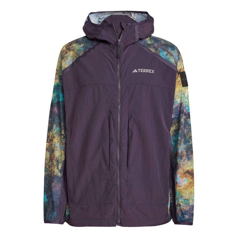 Vetrovka adidas Originals adidas x National Geographic WIND.RDY Jacket Fialová | JD5839