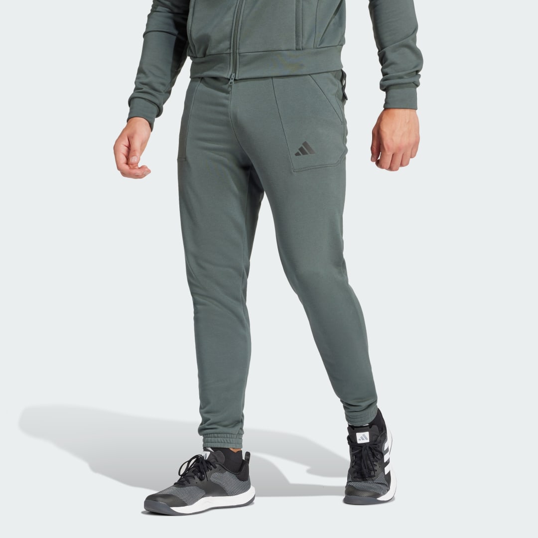 Tepláky adidas Performance Pump Workout Joggers Zelené | IT4311, 1
