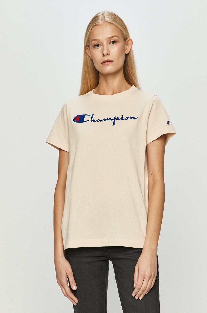 Tričko Champion T-shirt Béžová | 110992., 0